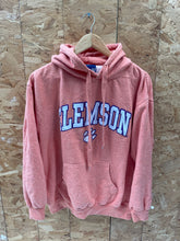 Vintage Y2K Clemson University Peach Hoodie Sweatshirt Size Medium by Old Varsity Brand